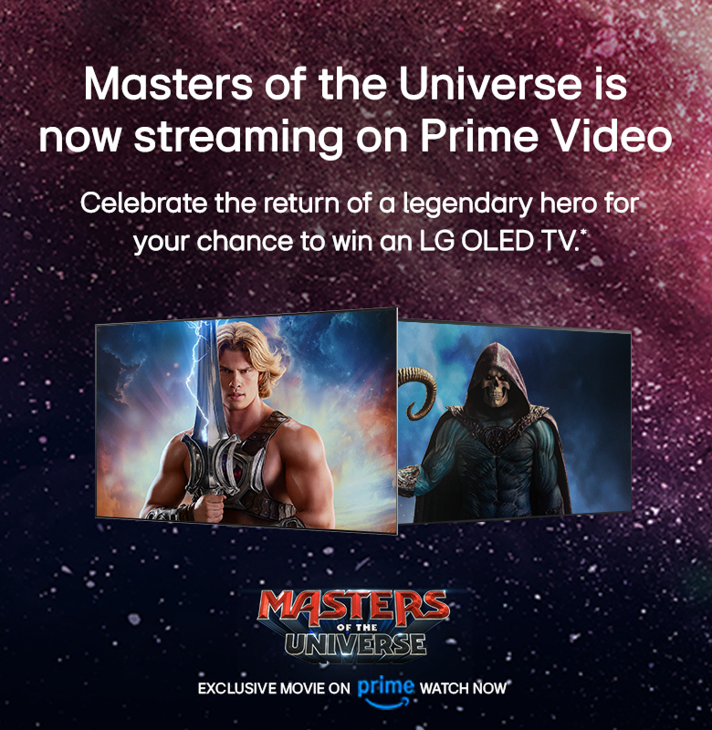Masters of the Universe is now streaming on Prime Video